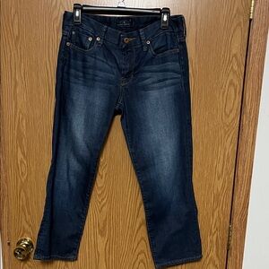 Lucky Brand Women's Crop Jeans in Deep Blue Size 4/27